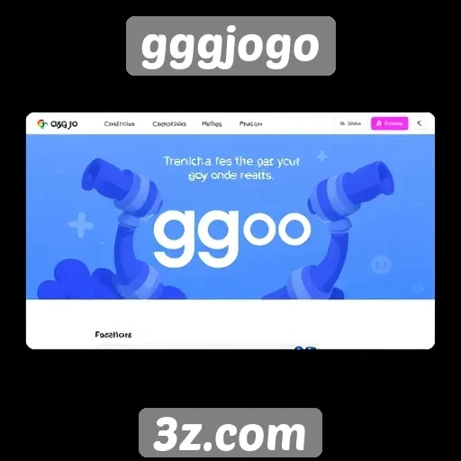 Análise do design do site gggjogo para jogadores